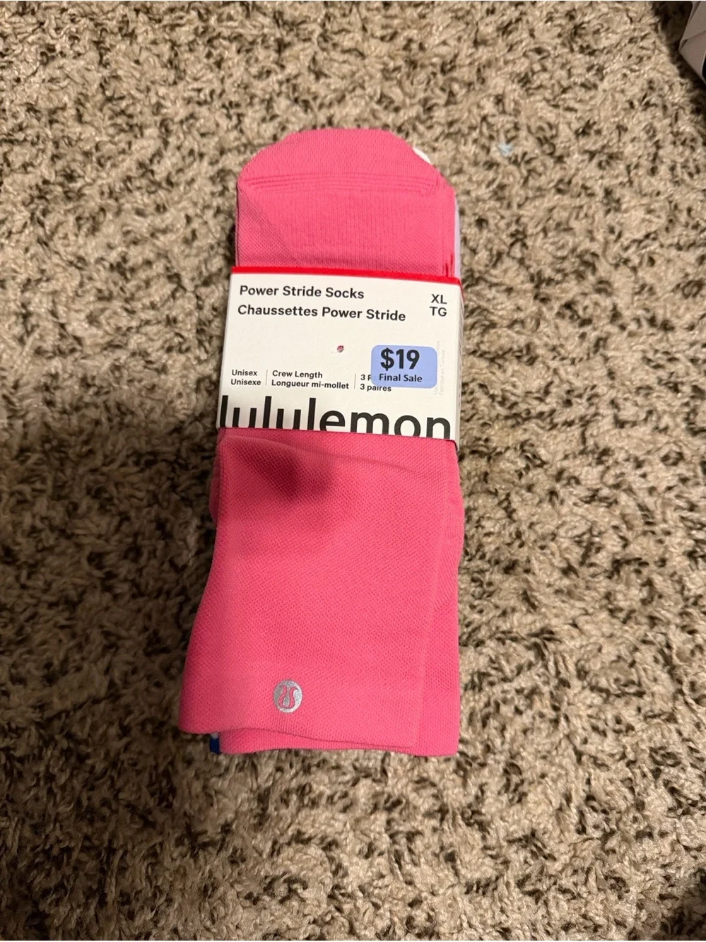 lululemon athletica Power Stride Socks - 3 pack